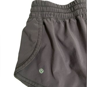 Purple lululemon athletic shorts